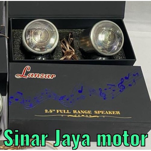 Speaker 2,5 Inch Woofer Dan Full Range Lanzar