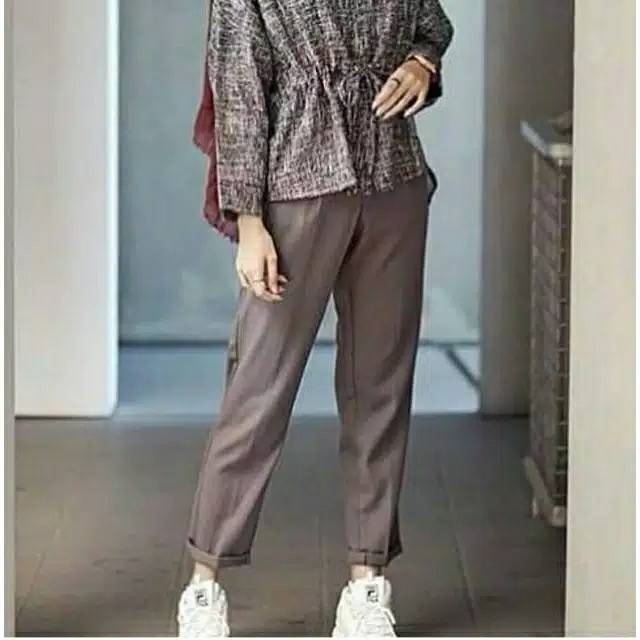 BAGGY PANTS//CELANA FORMAL WANITA-cocok ke kantor-santai-kuliah