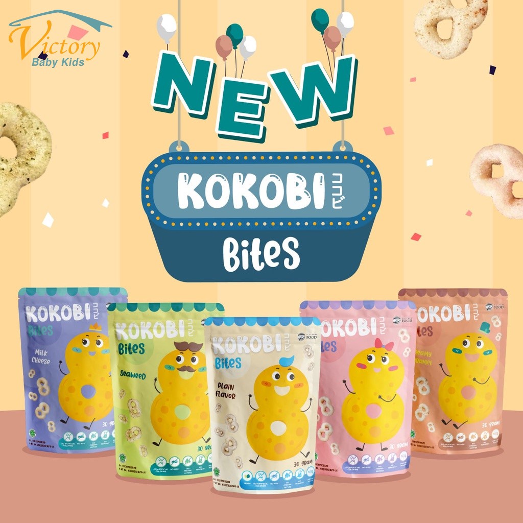 Kokobi Bites Seaweed 30gr - Snack Bayi