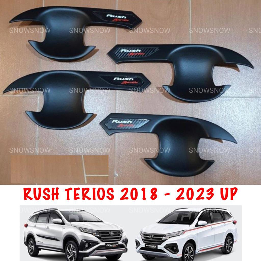 Outer Cover Mangkok All New Rush Terios 2018 2020 2022 2023 Activo Hitam Chrome