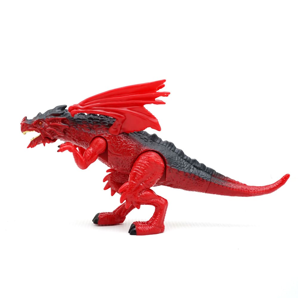 Cruzer Dragon Red Flame with Light &amp; Roaring Sound Big Size