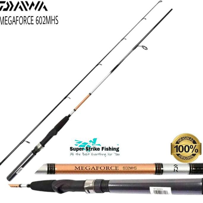 Rod Joran Pancing Daiwa Megaforce /Mega Force 602Mhs 180 20Lb Original