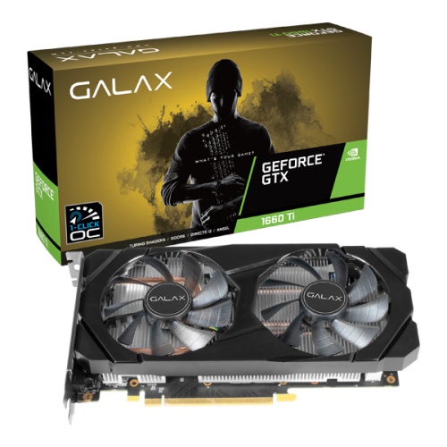 VGA GALAX Geforce GTX 1660 TI (1-Click OC) 6GB GDDR6 192Bit DP/HDMI/DVI-D