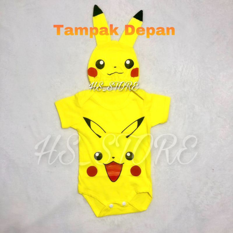 HARGA GROSIR ! JUMPER POKEMON BABY / BAJU BAYI / BAJU BABY / JUMPER BAYI / KOSTUM BAYI TERMURAH !