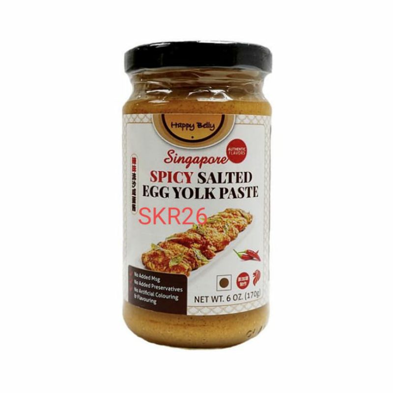 

Spicy Salted Egg Yolk Paste Happy Belly 170gr