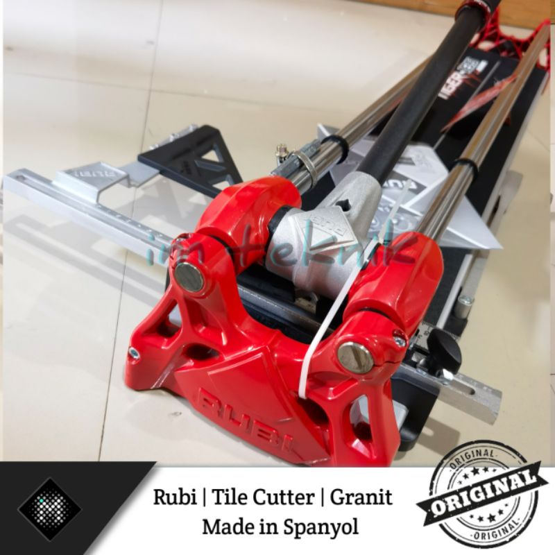 RUBI TIGER | Alat potong granit magnet 185 manual tile cutter