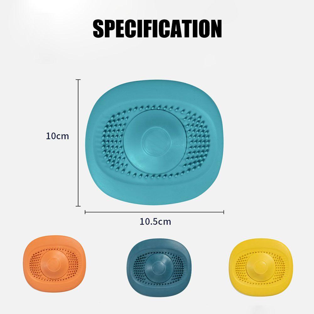 Suyo Drain Strainer 4warna Penangkap Rambut Dapur Kamar Mandi