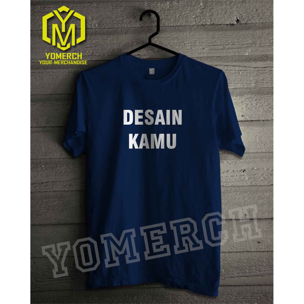  Desain  Kaos Polos Depan  Belakang  Klopdesain