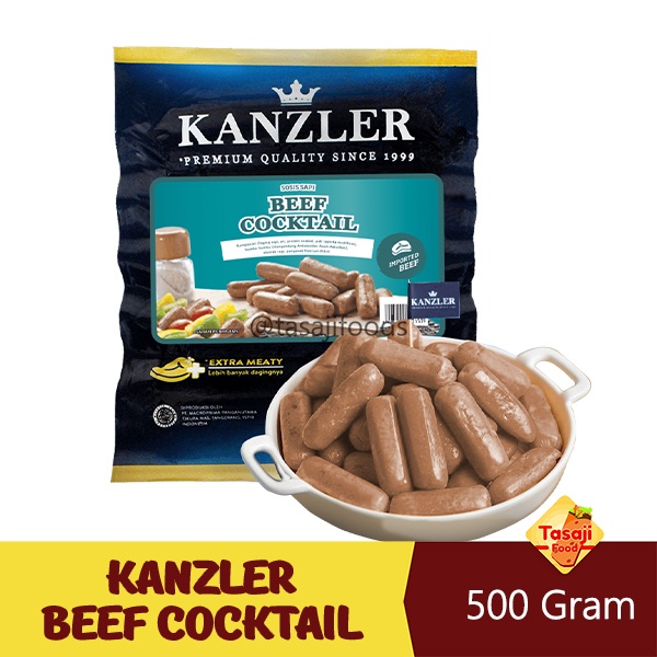 

Kanzler Sosis Beef Cocktail 500 Gram