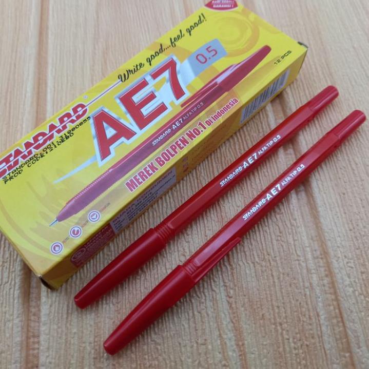 

➡️ Pulpen STANDARD AE7/bolpoin/ballpoint/pen ae7 termurah se indonesia