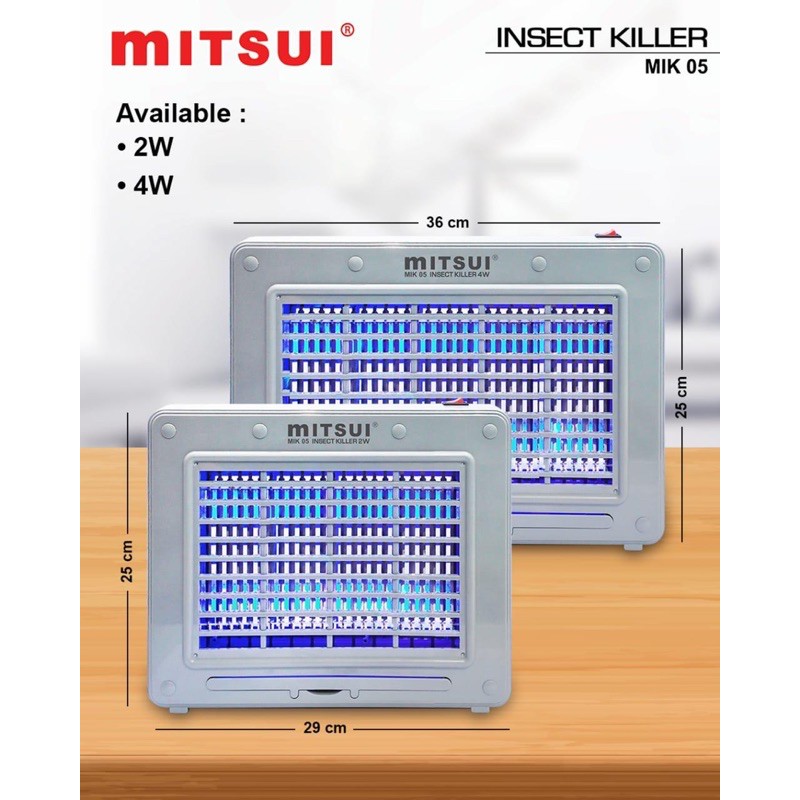 Mitsui Insect Killer 4w Perangkap Nyamuk / Serangga MIK 05