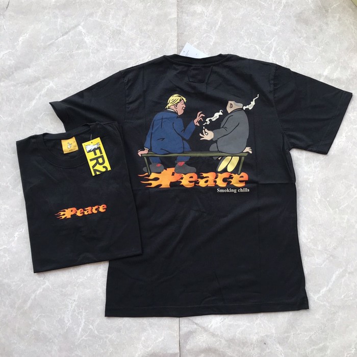 DVS0075 FR2 Fucking Rabbit The New Peace Day SS Tshirt ORIGINAL BM