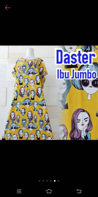 Daster Bali Mama Moo Jumbo