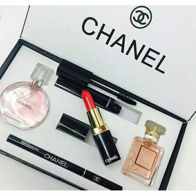 Chanel set 5 in 1 / chanel set make up