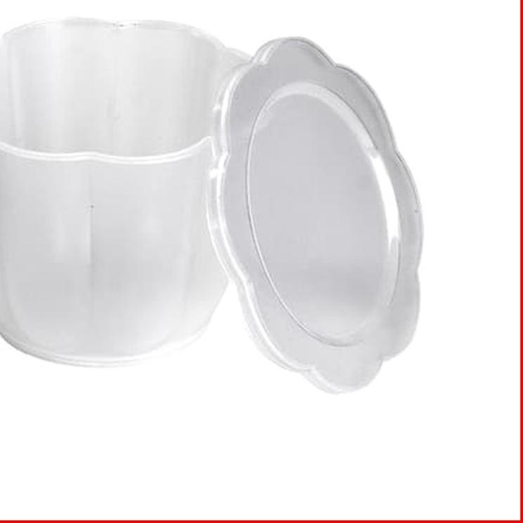 Cup Puding Pelangi Besar & Kecil isi 24 plus MURAH/ cup pelangi+tutup / cup pudding/ cup puding bung