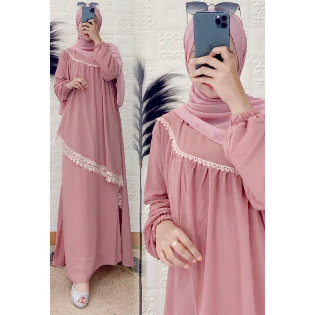 ARUNIKA DRESS / DRESS TERBARU 2021  / DRESS PESTA / DRESS KONDANGAN / DRESS DEWASA TERLARIS / GAMIS