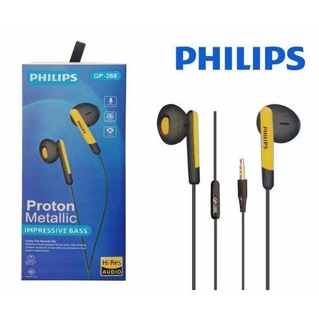 Handsfree Earphone Seri Philips All Varian Packing Lokal Suara Bagus &amp; Harga Mantap