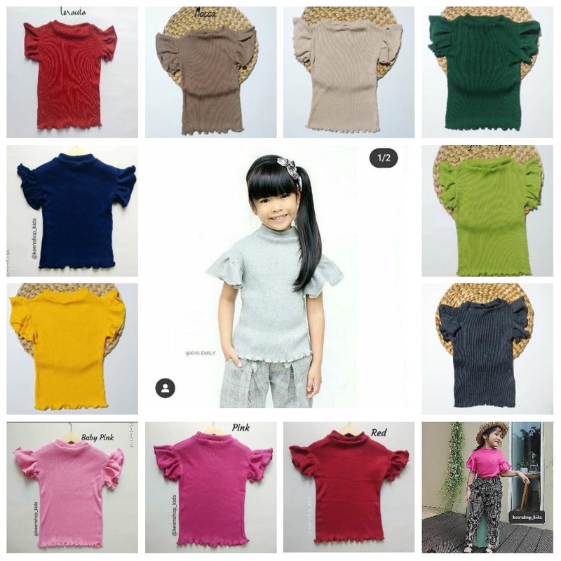 Paket Usaha baju anak kekinian mix model