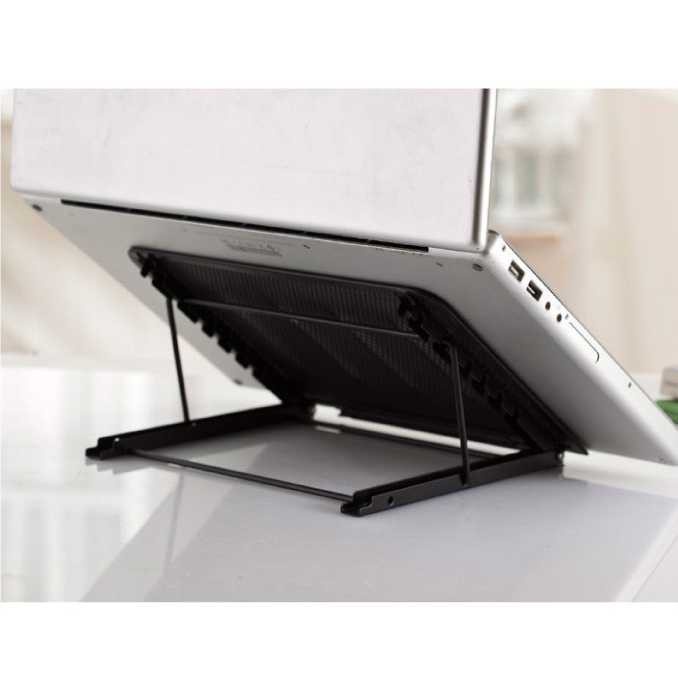 Laptop Stand Holder Portable Cooling Pad Adjustable Angle 22 x 19.5CM