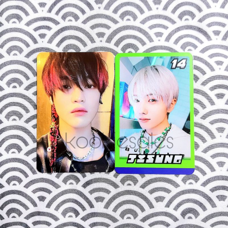 Trading Card TC Glitch Mode Selca Chenle Concept Game Green Jisung PC Photocard NCT Dream