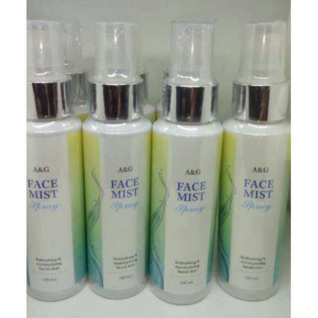 FACE MIST A&amp;G Whitening Collagen 100ml toner penyegar pelembab wajah facemist