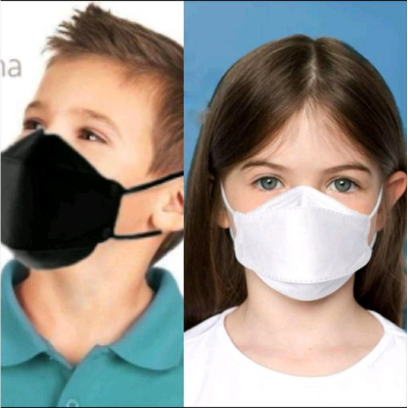 10 pcs MASKER KF94 ANAK 4PLY IJIN KEMENKES