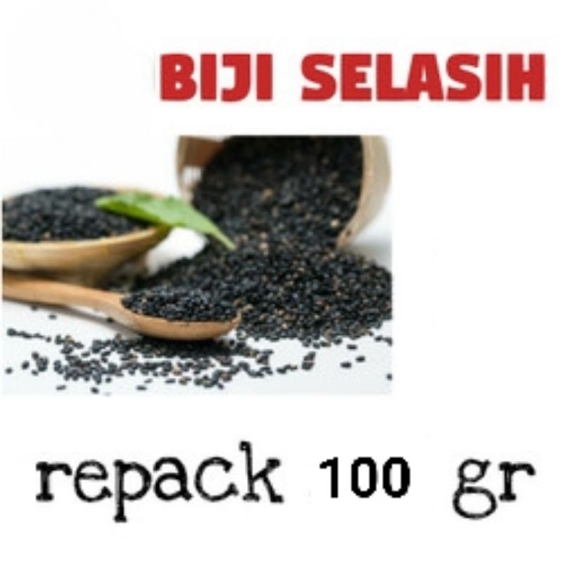 biji selasih 100 gram