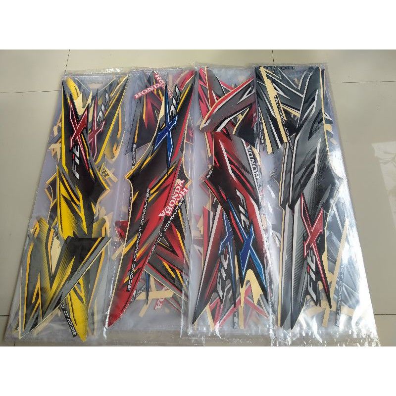 COD STRIPING MOTOR HONDA SUPRA FIT TAHUN 2008