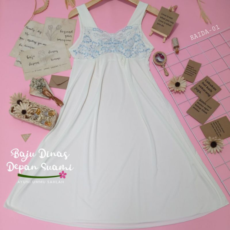 DASTER KEKINIAN RAIDA 01 BDDS - HOMEDREES KECE KUALITAS PREMIUM BEST SELLER BDDS - BAJU DINAS DEPAN 