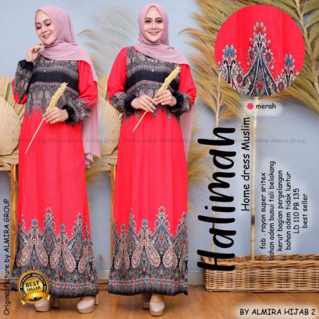 Daster halimah by almira hijab