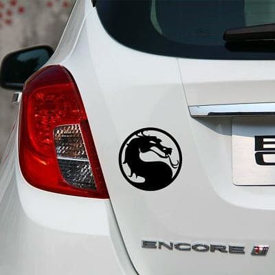 

GAMBAR NAGA STIKER NAGA MORTAL COMBAT LOGO 15CM Keren