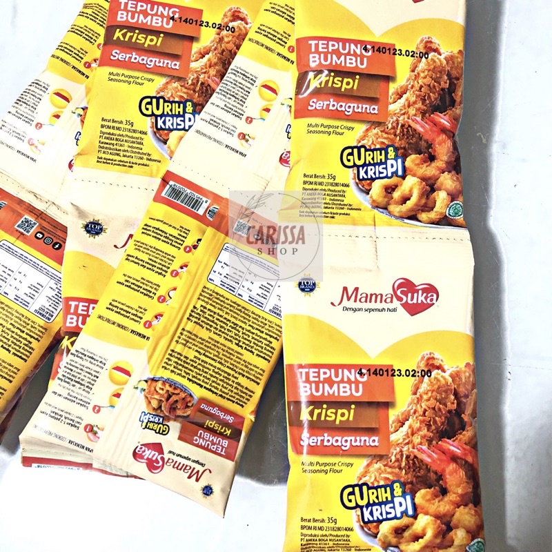 

Mama Suka Tepung Bumbu Krispi Serbaguna 35 gr