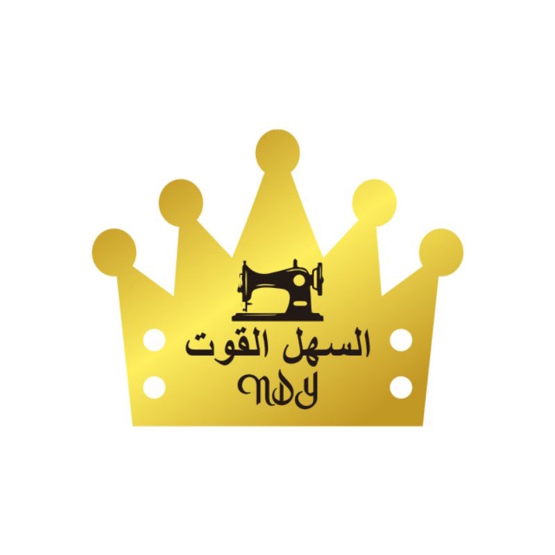 

label akrilik NDY gold mahkota ukuran 2*2,5 cm 50 pcs