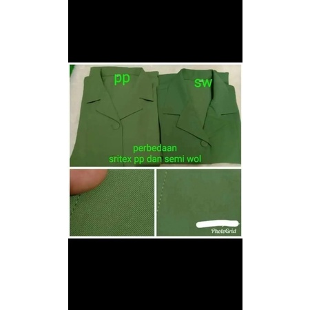 Baju psh persit bahan sritex PP