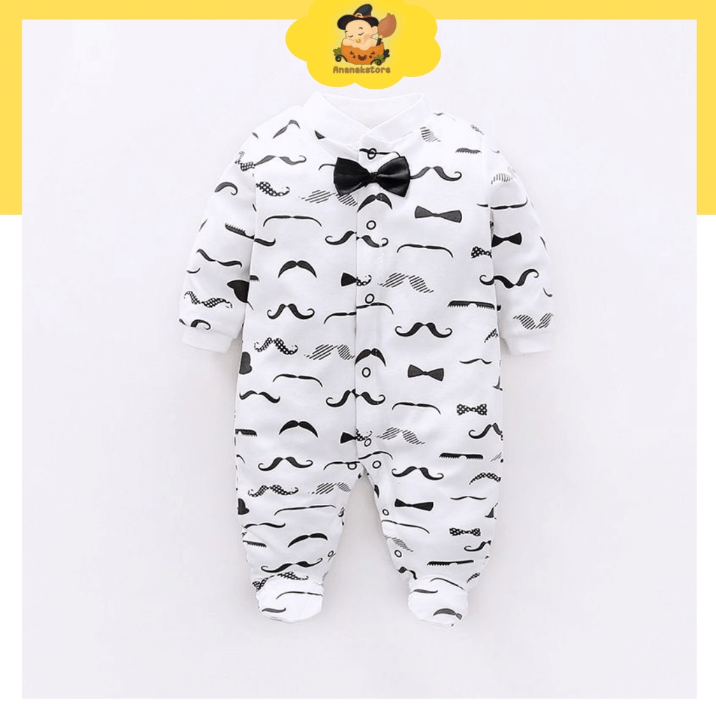 ANANAKSTORE - JUMPER DASI KUPU-KUPU / JUMPER KUMIS / JUMPER TUXEDO / JUMPER PUTIH / JUMPER IMPORT PREMIUM