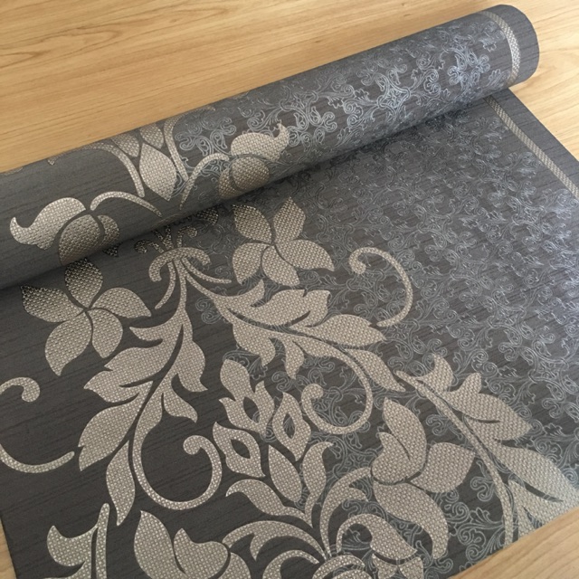 Wallpaper dinding berbahan dasar vinyl 3D