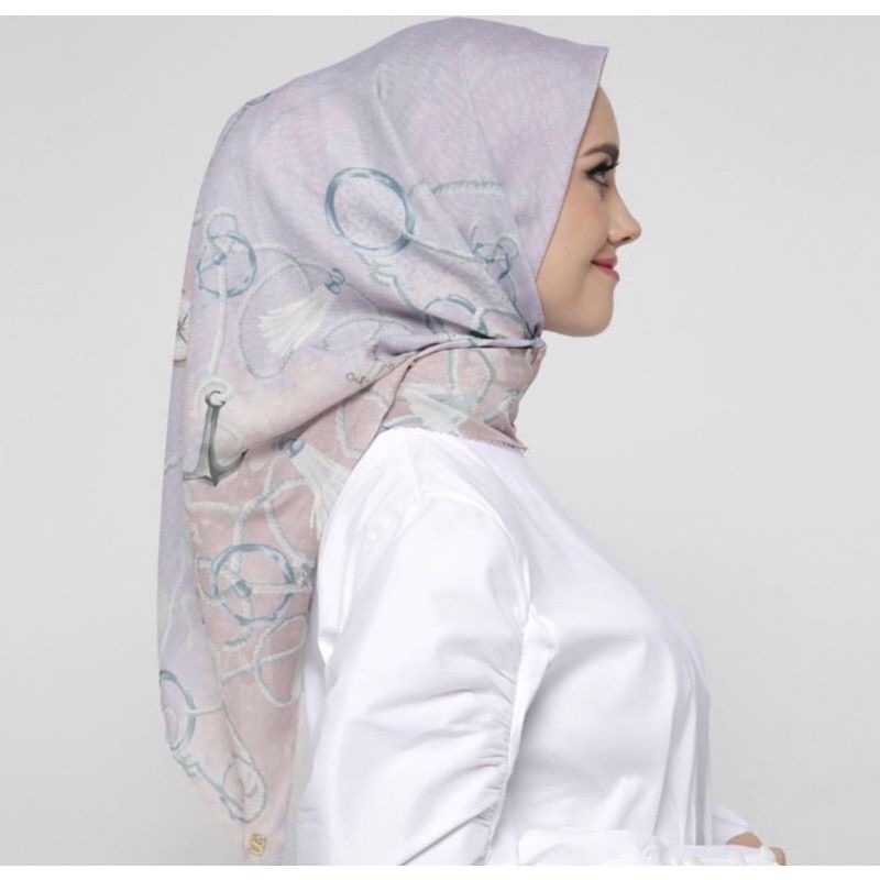 Buttonscarves Nautical Yara Voal