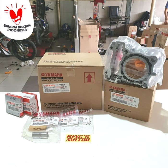 BLOK SEHER PISTON SEHER KIT R15 R-15 OLD V1 V2 150 CC 1PA WB016