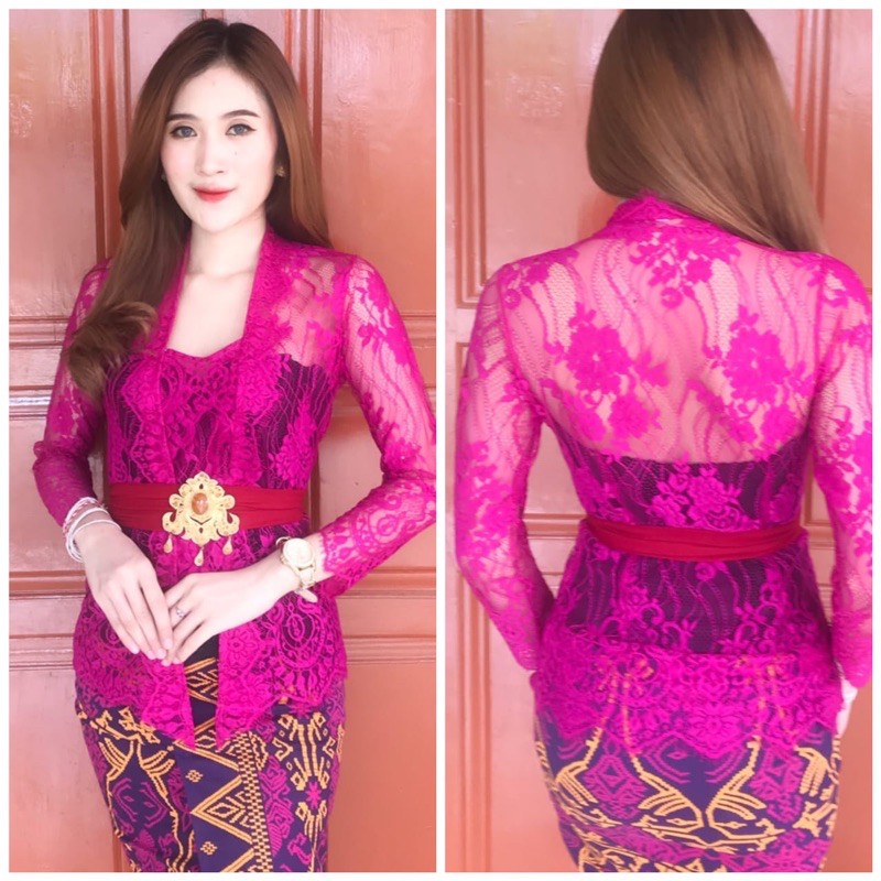 Set kebaya jadi semi italy cantik