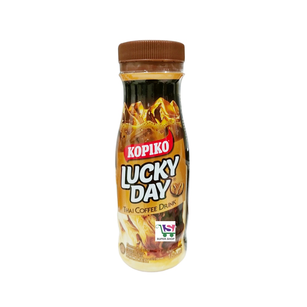 Kopiko LUCKY DAY Thai Coffee Drink / 78 Derajat Minuman Kopi 180 ML