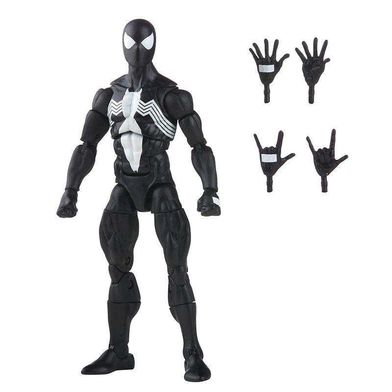 Mainan Boneka Action Figures Model Anime Spiderman Legends Ben Reilly / Symbiote Retro Bahan PVC Untuk Hadiah