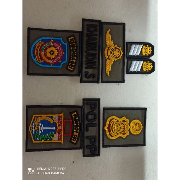 Atribut PDL pol pp 3D (bordir timbul)