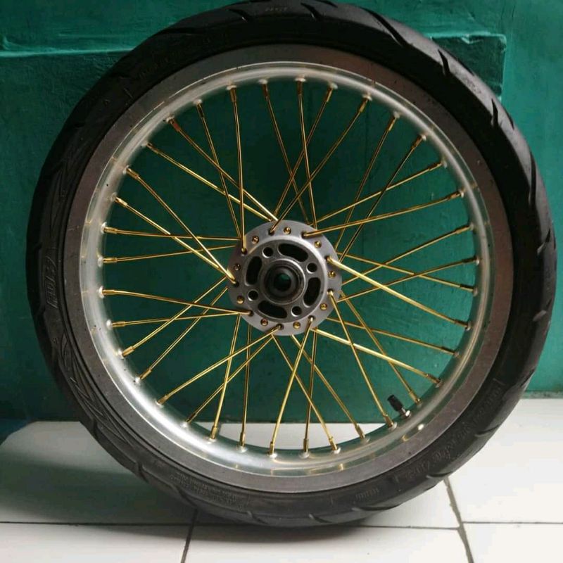 Velg depan jari tapak lebar pnp Thunder 125