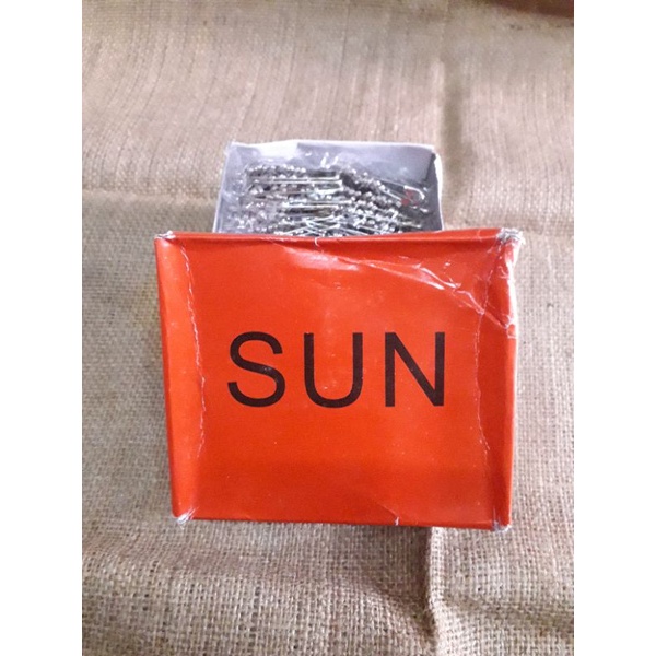 peniti jumbo sun stainless 1 set isi 12 pcs