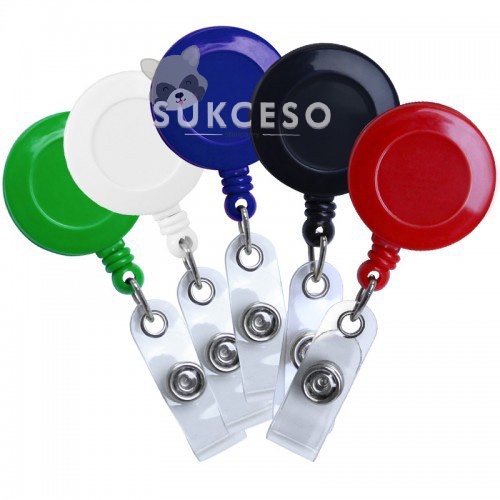 

Badge Reel / Nametag / ID Card Warna Murah Berkualitas