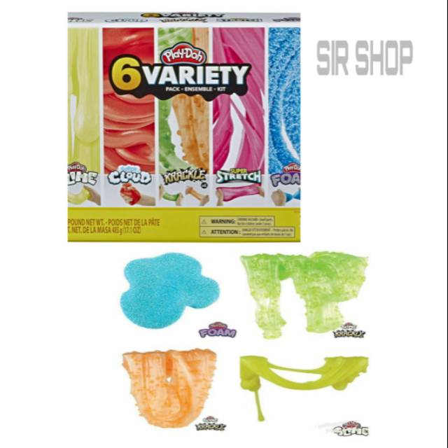 play doh slime