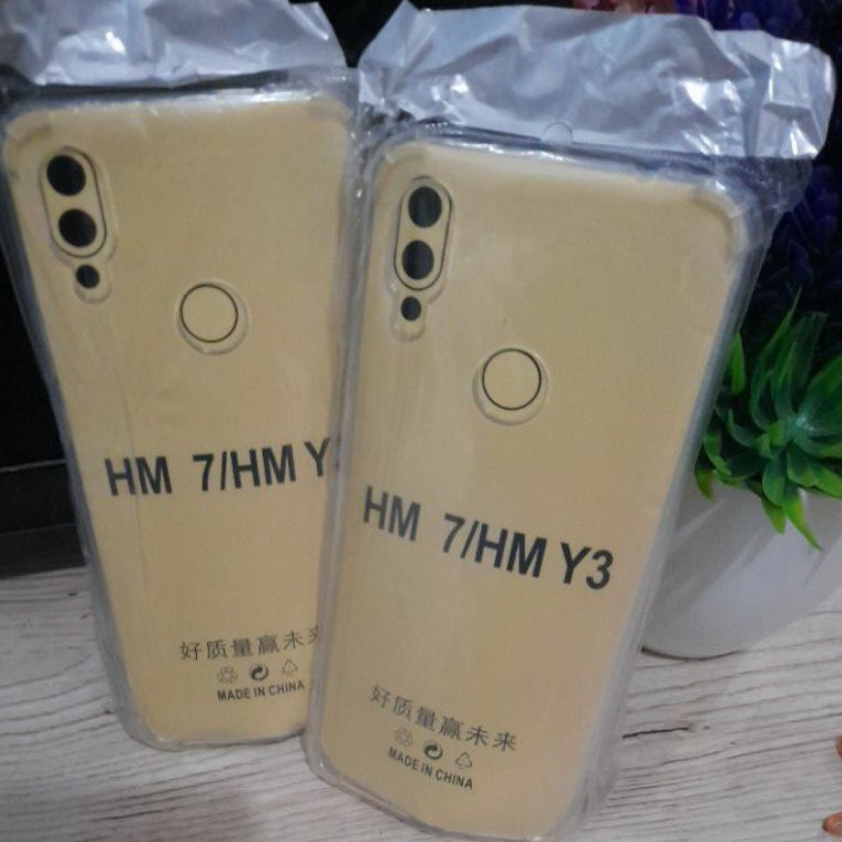 Casing Pelindung HP Anticrack Bening Xiaomi REDMI 7 ANTI CRACK REDMI7