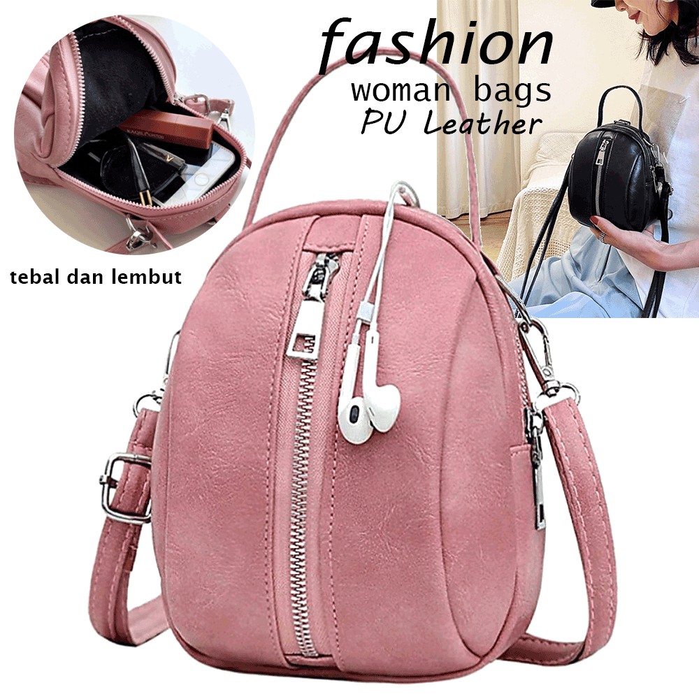 Hot Sale 2020 Tas Wanita Tas Selempang Fashion Wanita Korean Tas Ransel Kulit Wanita Original Bdg