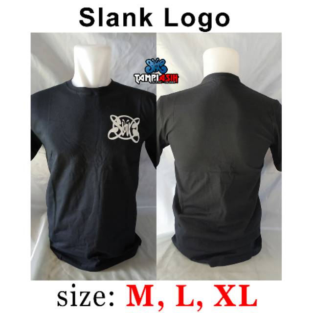 SLANK LOGO - LENGAN PENDEK - ORIGINAL MADE IN SLANKERS - BAJU SLANK - KAOS SLANK - SIMPEL T