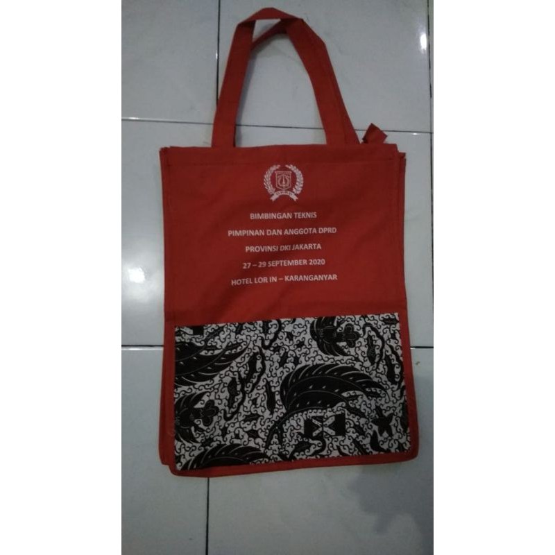 tas seminar polos tas FGD tas jinjing kuat tanpa sablon